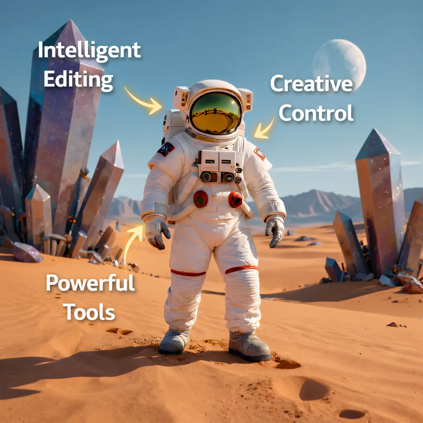 Imagen promocional con textos en inglés
