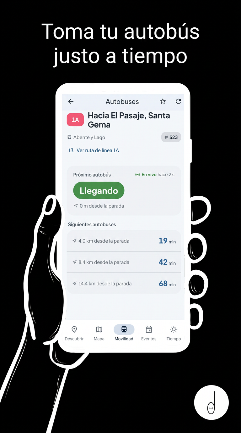 Información de autobuses urbanos en Pocket Coruña