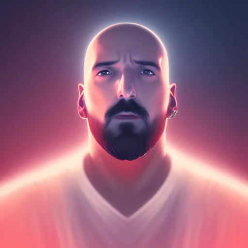 Una imagen de Alberto Méndez generada con Stable Diffusion