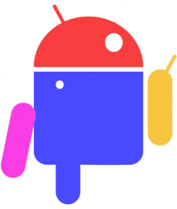 Android logo deformado