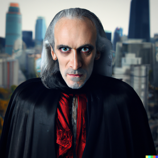 He was a very old vampire, and had been living in the city for centuries