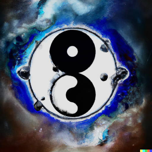 On a distant planet, in an unknown universe, lived two gods, Yin and Yang.